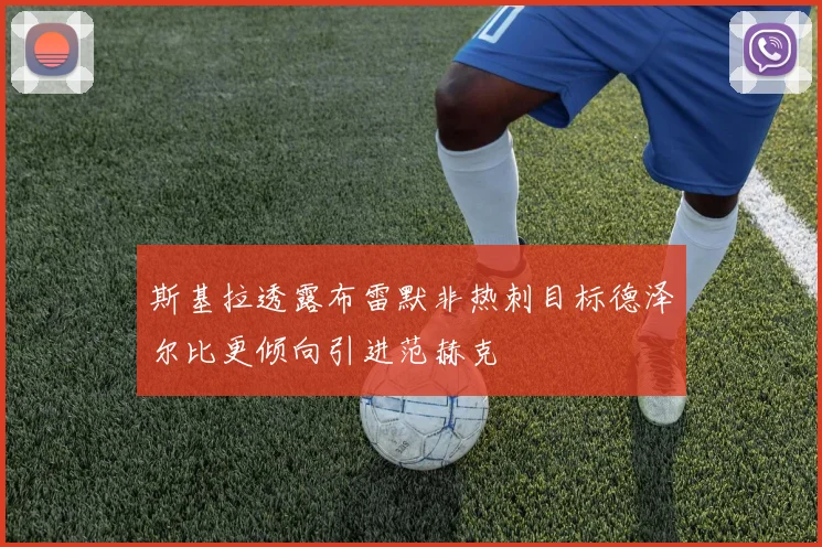 斯基拉透露布雷默非热刺目标德泽尔比更倾向引进范赫克